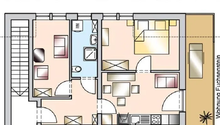 Haus-spannbauer-wohnung-fuchsenstein Διαμέρισμα